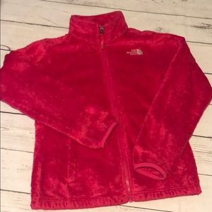 The North Face girls flece jacket
